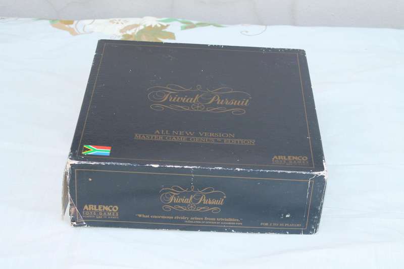 Trivial Pursuit All New Version Master Game Genus
