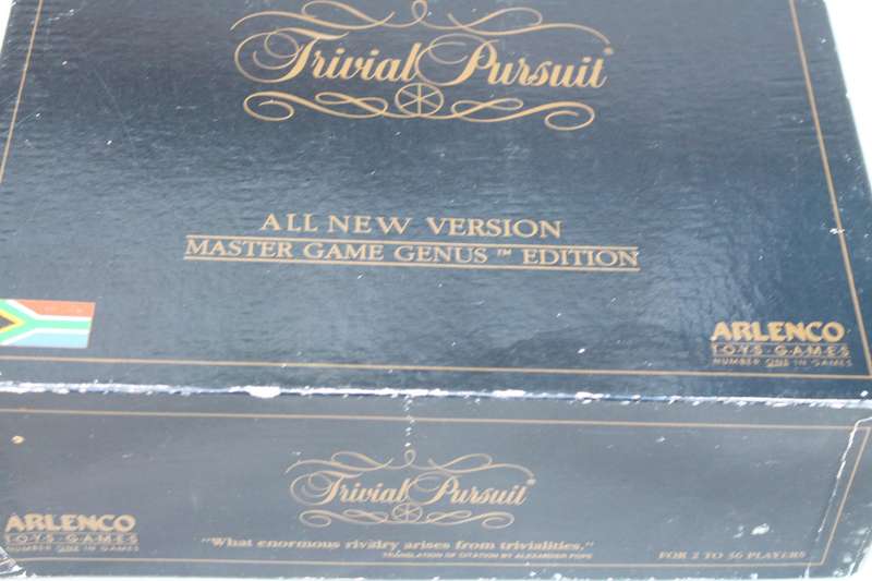 Trivial Pursuit All New Version Master Game Genus