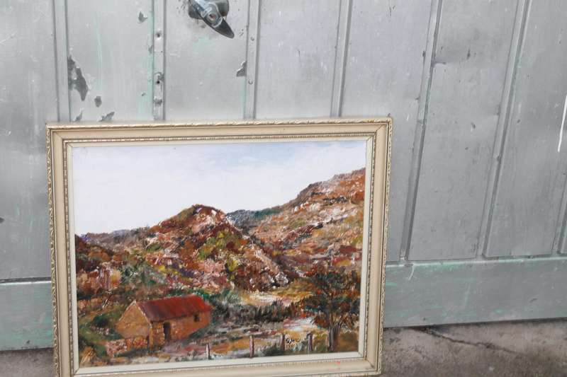 Framed Oil