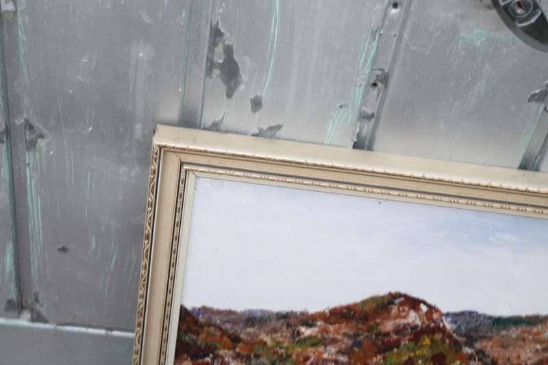 Framed Oil