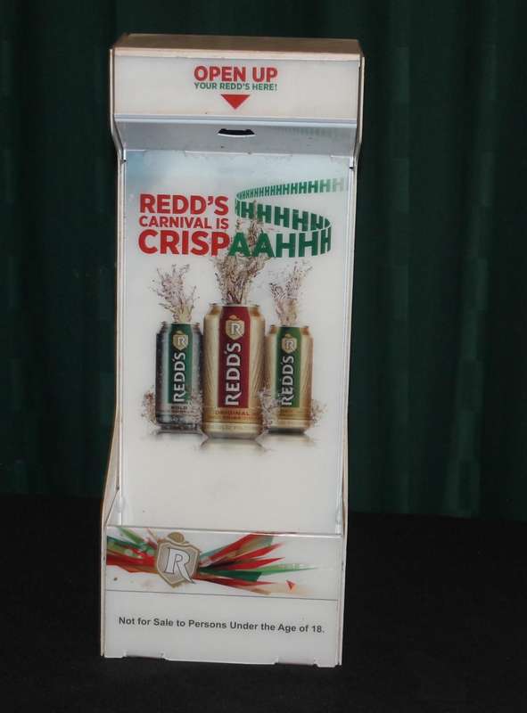 Large Bar Top Redd's Bottle Opener