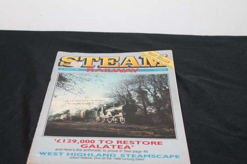 Steam Railway  No 95 March 1988