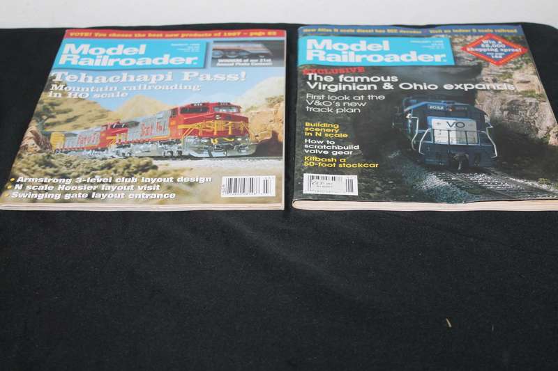 Model Railroader 12 Issues 1998