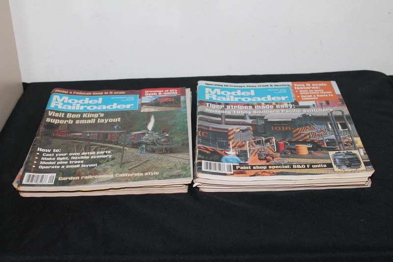 Model Railroader 12 Issues 1995