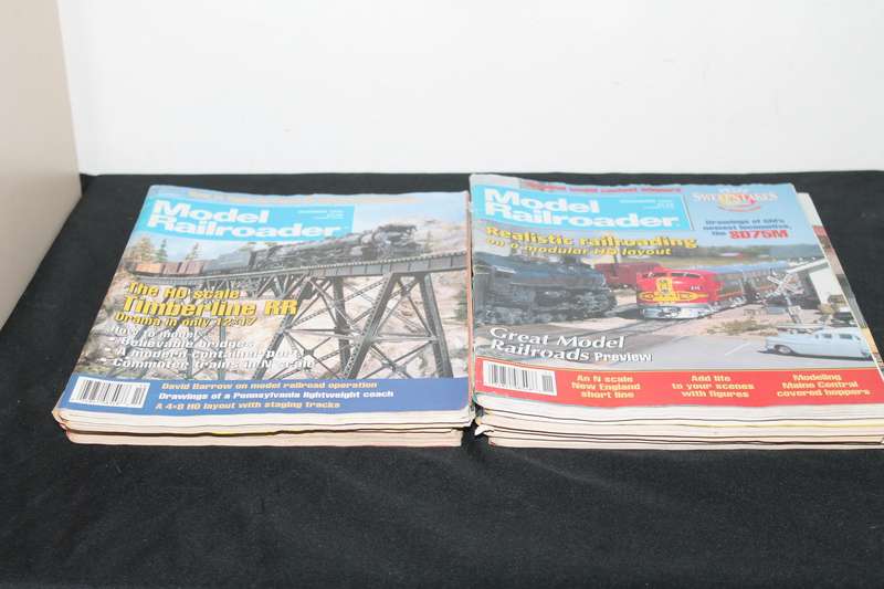Model Railroader 12 Issues 1995
