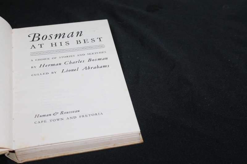 Herman Charles Bosman At His Best