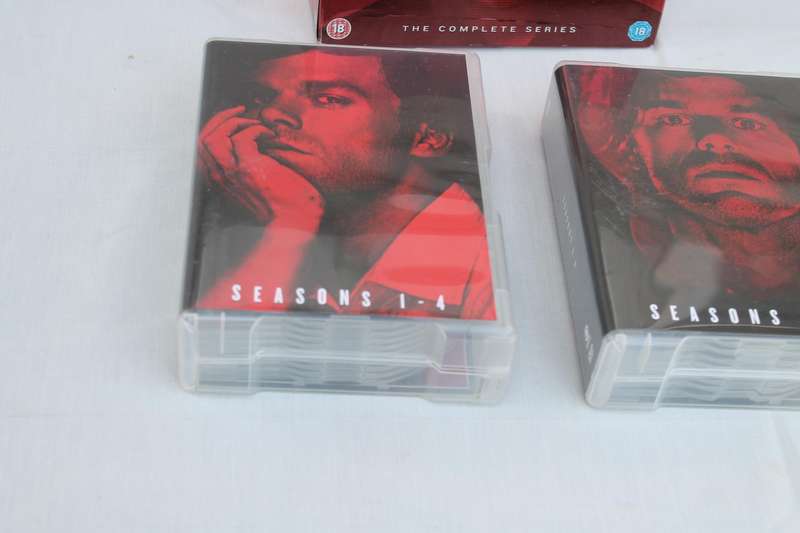 Dexter The Complete Series Box Set DVD.