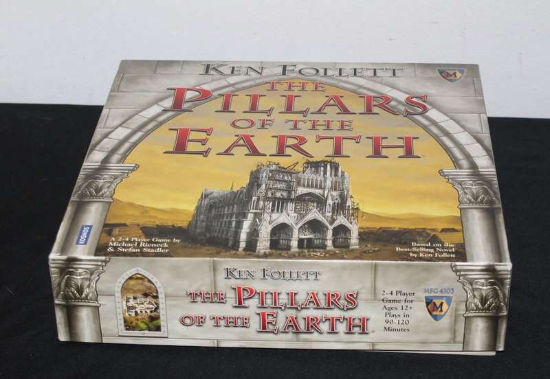 Ken Follett The Pillars of the Earth board Game