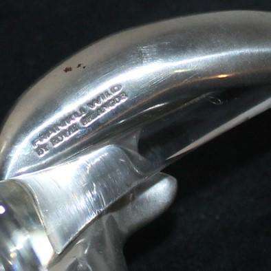 2 Frankli Wild Champagne Glasses with Dolphin Stems