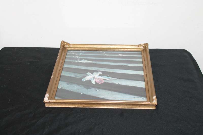 Framed Tretchikoff Print The Lost Orchid