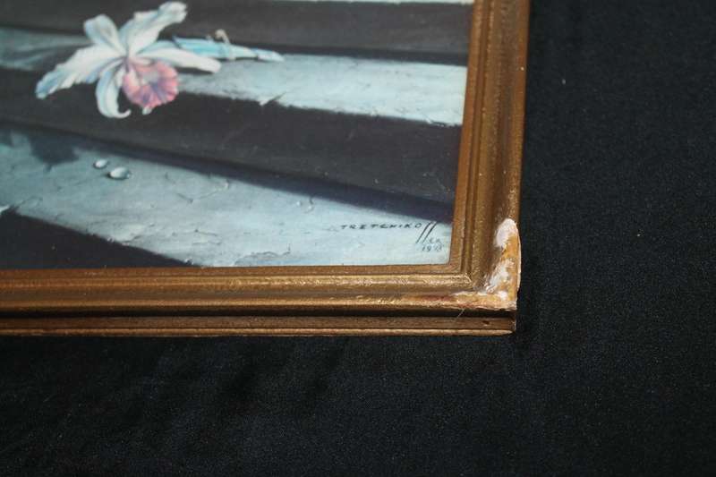 Framed Tretchikoff Print The Lost Orchid