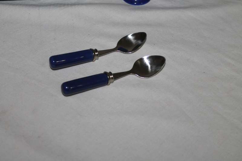 Maxwell Williams 4 Piece Egg Cup and Spoon Set