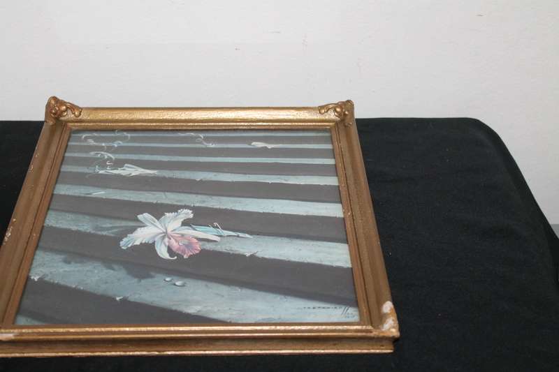 Framed Tretchikoff Print The Lost Orchid