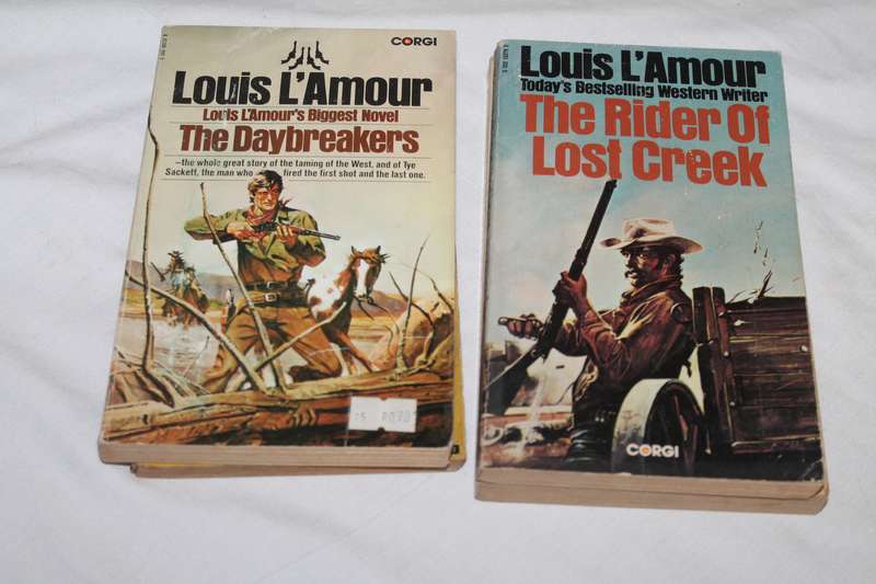 10 Louis L'Amour Books No 2