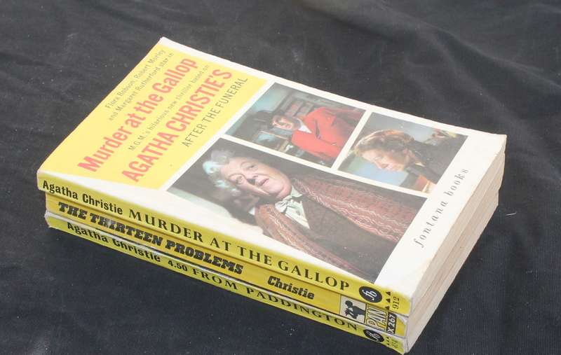 3 Agatha Christie Miss Marple books
