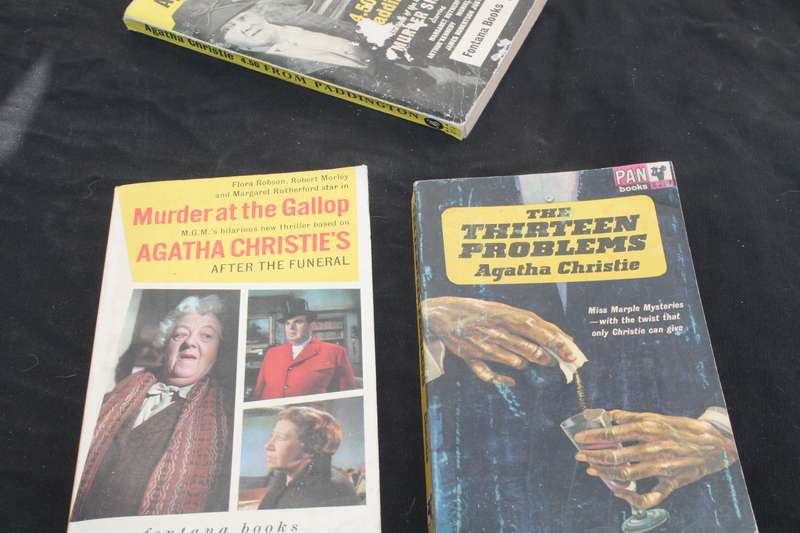 3 Agatha Christie Miss Marple books