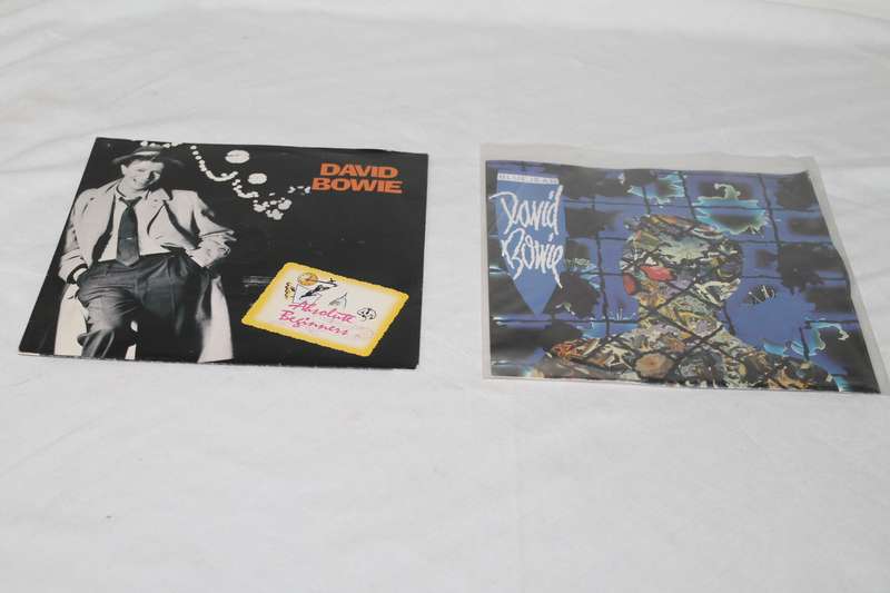 2 David Bowie Picture Sleeve 7 singles