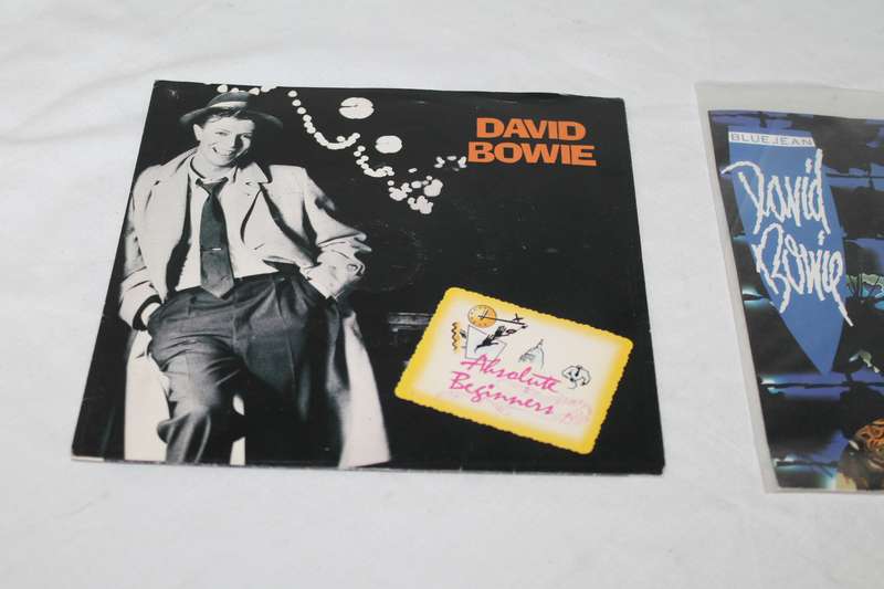 2 David Bowie Picture Sleeve 7 singles