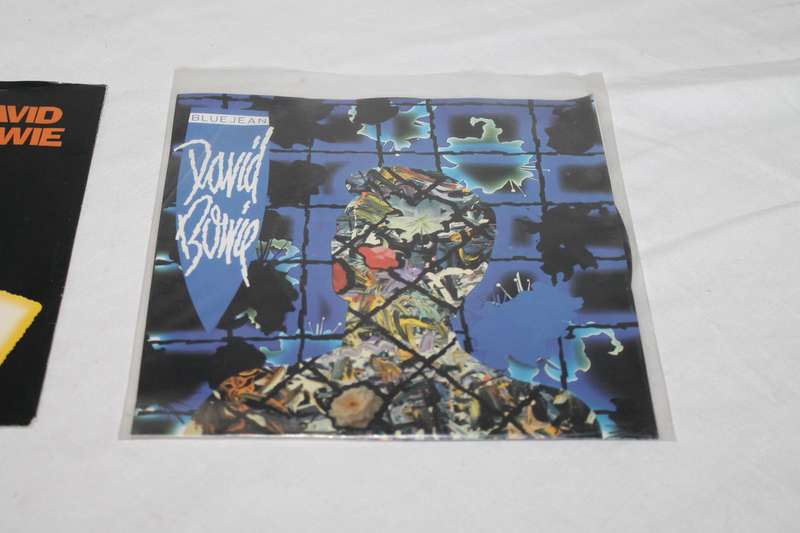 2 David Bowie Picture Sleeve 7 singles