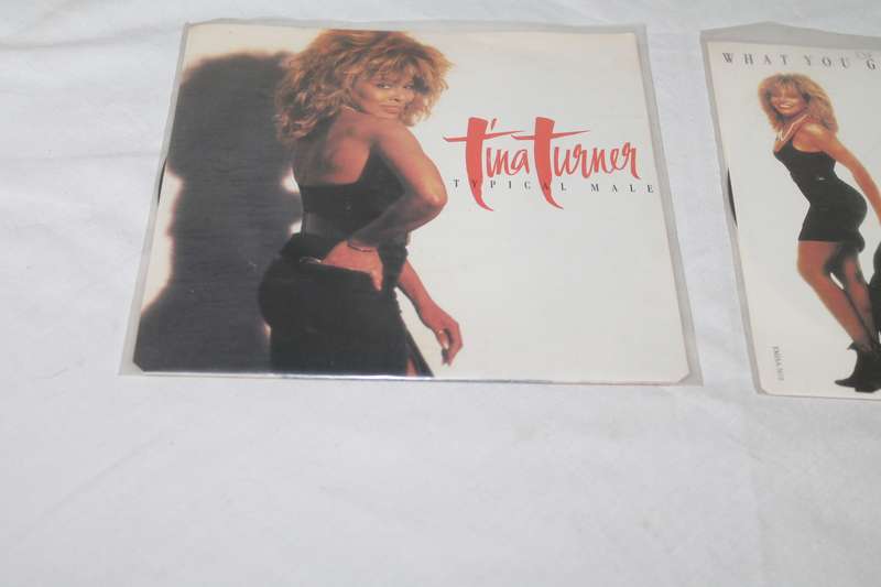 2 Tina Turner Picture Sleeve 7 Singles