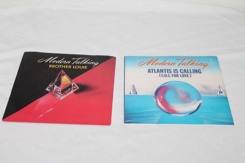2 Modern Talking Picture Sleeve 7 Singles