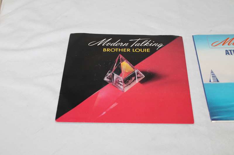 2 Modern Talking Picture Sleeve 7 Singles