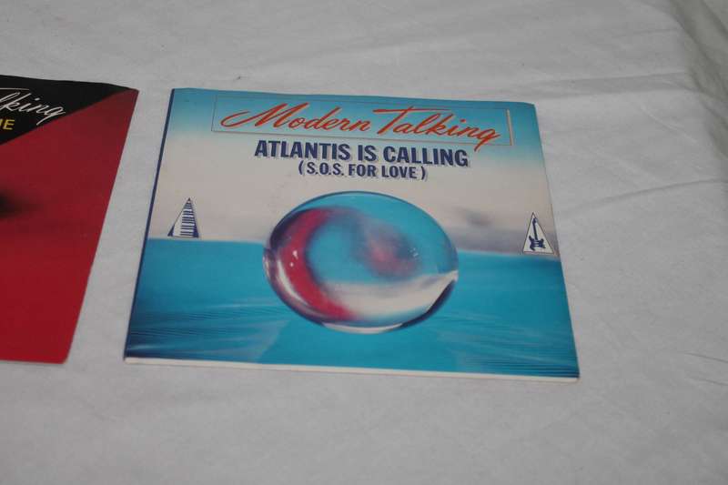 2 Modern Talking Picture Sleeve 7 Singles
