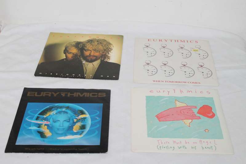 4 Eurythmics Picture sleeve 7 singles
