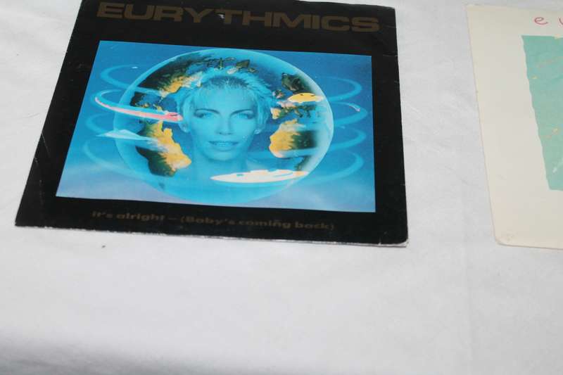 4 Eurythmics Picture sleeve 7 singles
