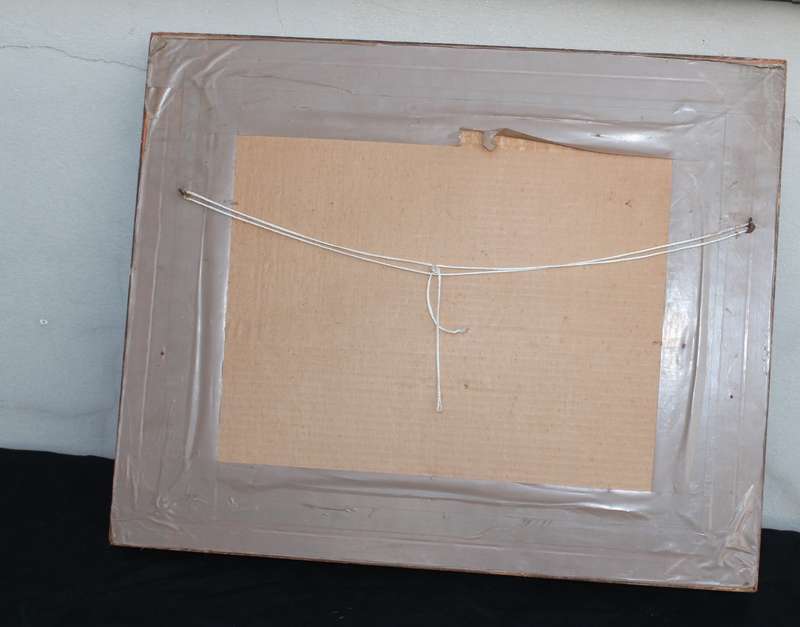 Oil of Trees Broad Gold Frame