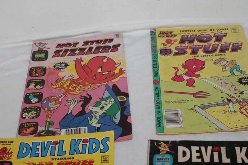 4 Hot Stuff comics