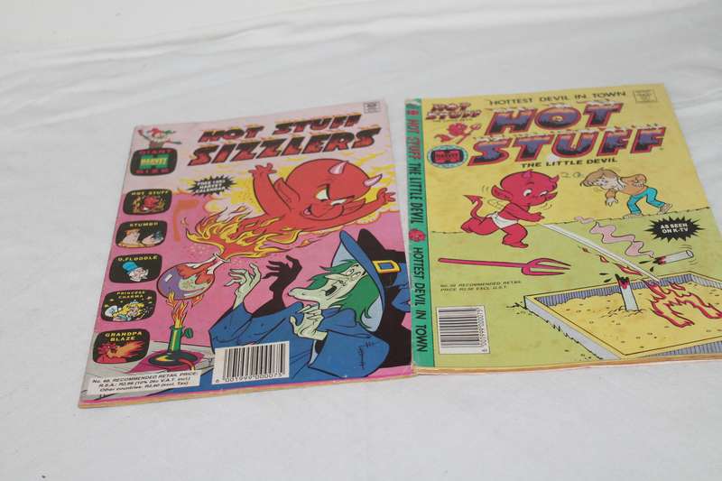 4 Hot Stuff comics