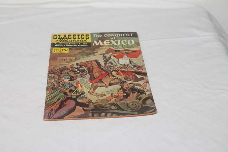 Classics Illustrated The conquest of Mexico No 156 1970