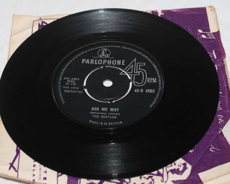 Beatles 7 Single Please please Me