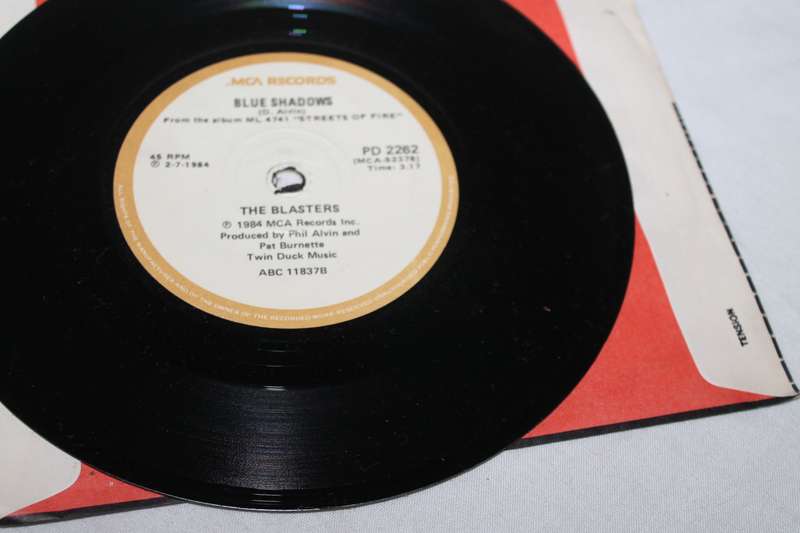 The Blasters blue Shadows 7 Single