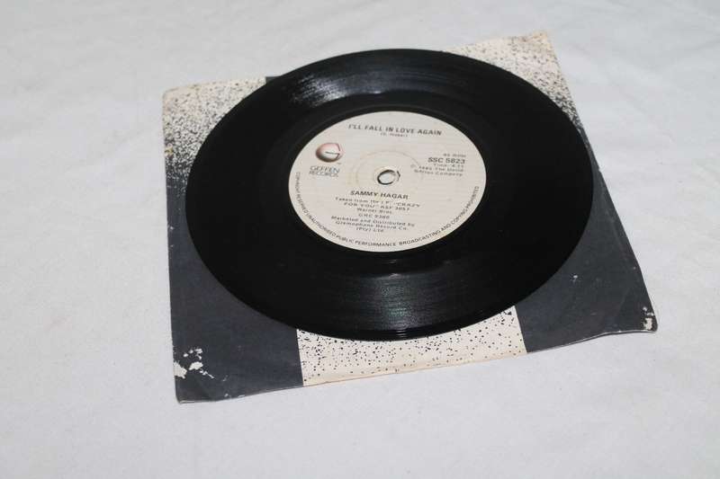 Sammy Hagar I'll Fall in Love Again/ Madonna Crazy for you 7 Single