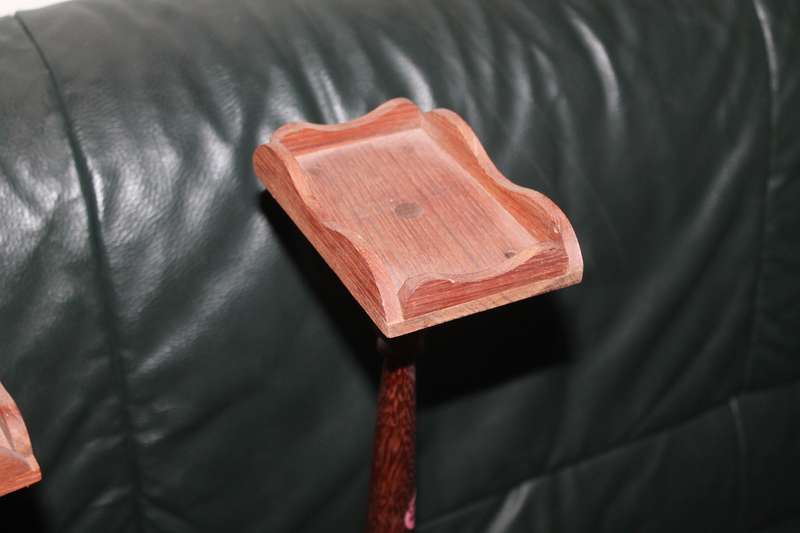 Set of 2 wooden Card Holders
