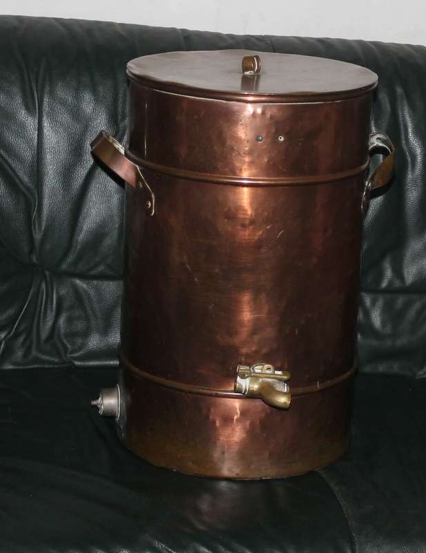 Large Copper Urn