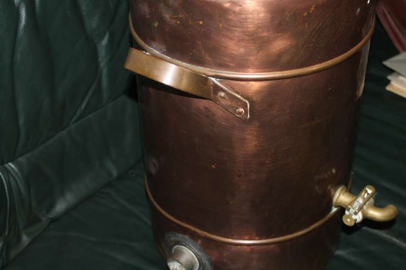 Large Copper Urn