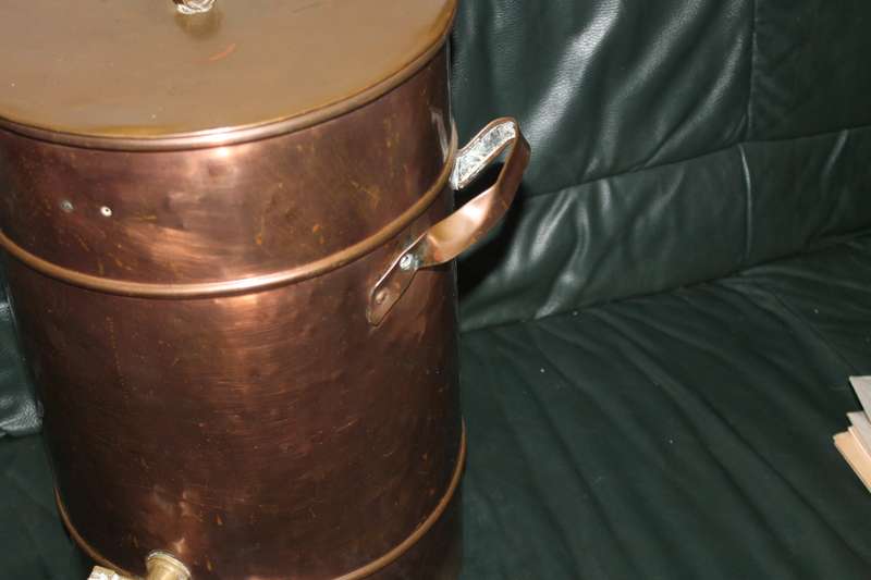 Large Copper Urn