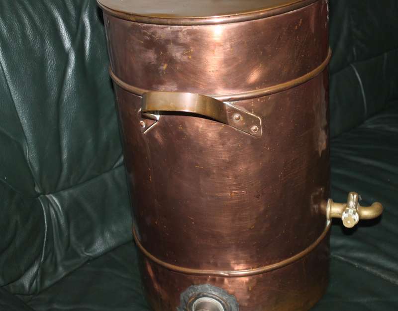 Large Copper Urn