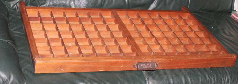 Vintage Hamilton Printers tray