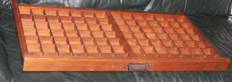 Vintage Hamilton Printers tray