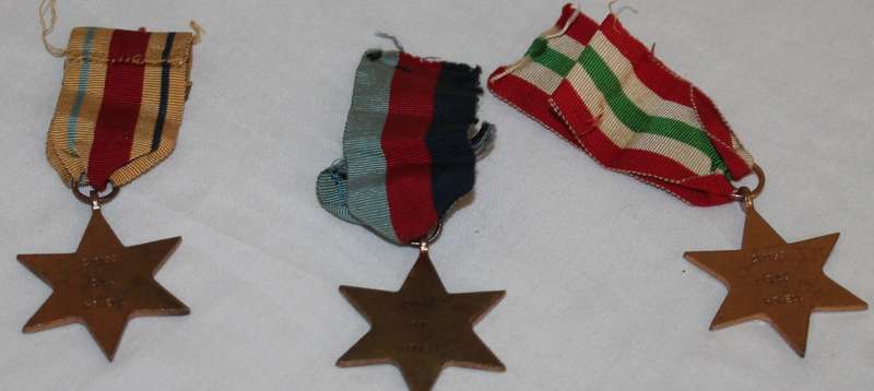 5 Medals and extra Ribbons