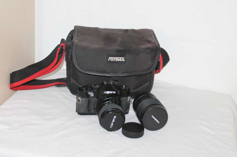 Carena 100 SX Film Camera two lenses Spares