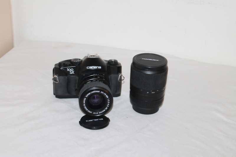 Carena 100 SX Film Camera two lenses Spares