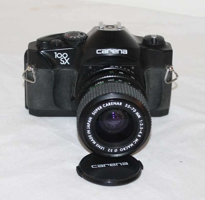 Carena 100 SX Film Camera two lenses Spares