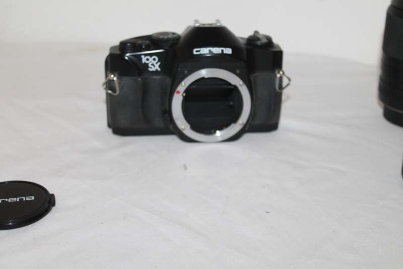 Carena 100 SX Film Camera two lenses Spares