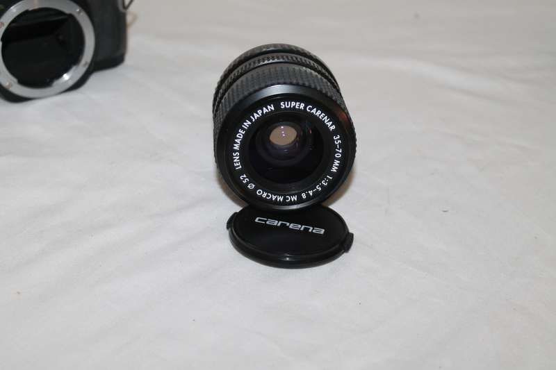 Carena 100 SX Film Camera two lenses Spares