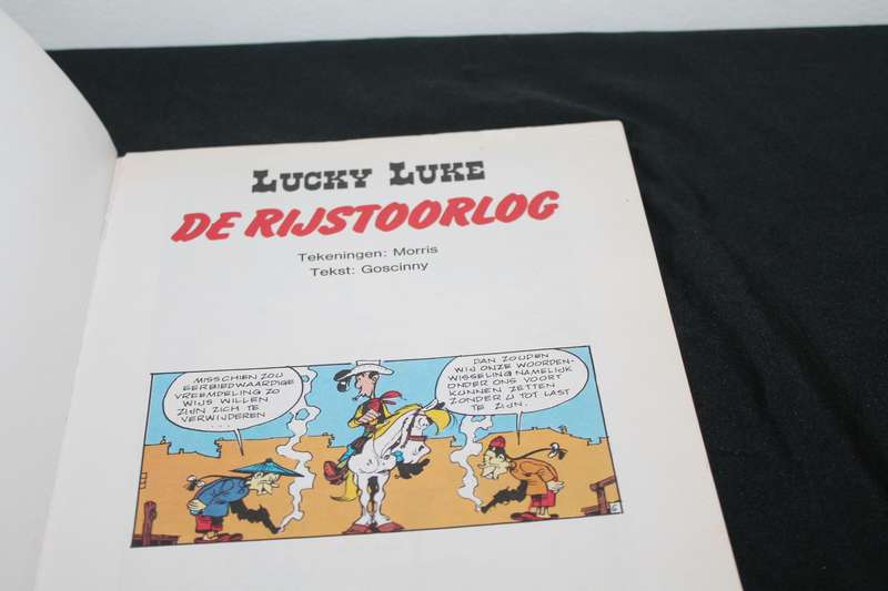 Lucky Luke De Rijstoorlog